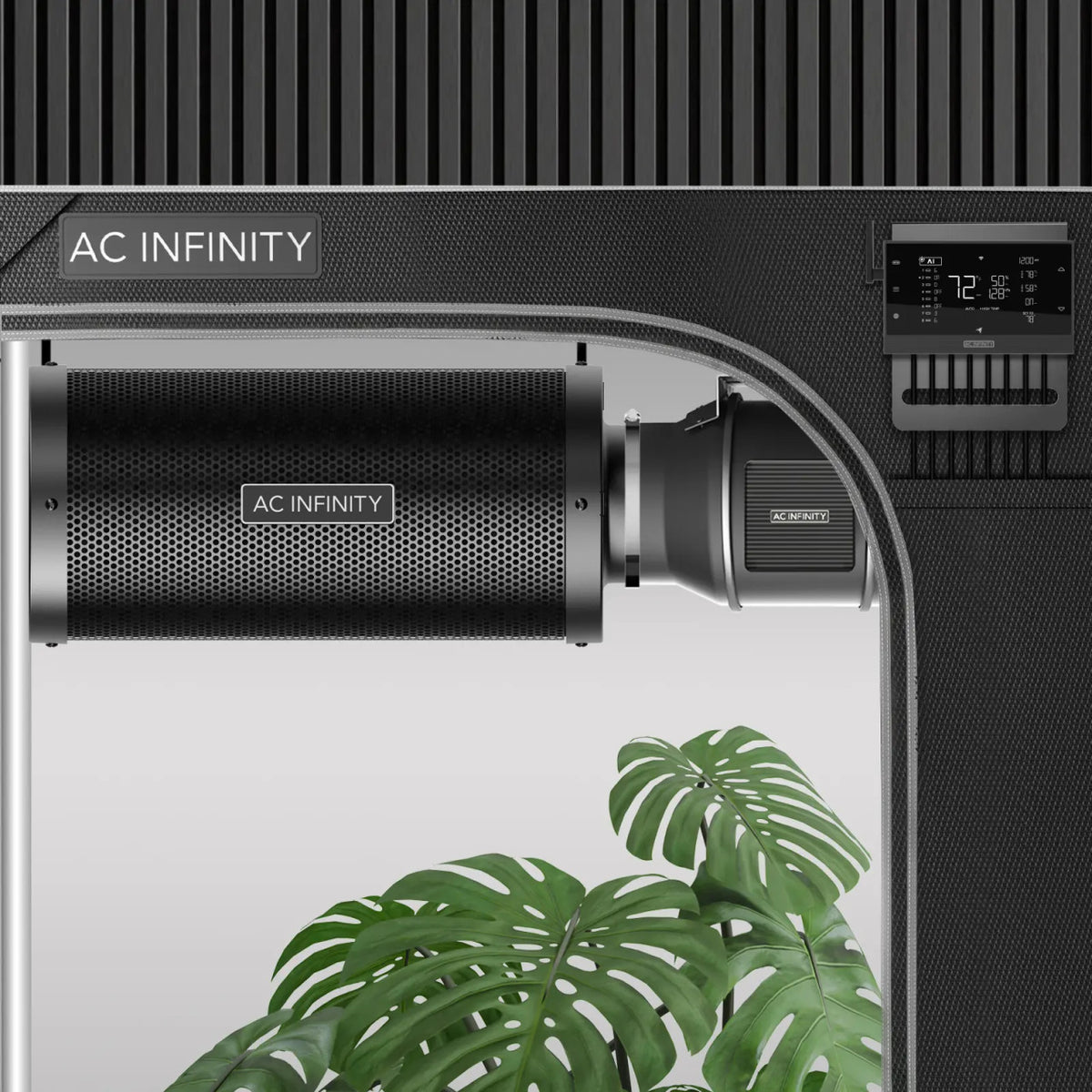 AC Infinity Aktivkohlefilter XL – Anwendung im Growzelt