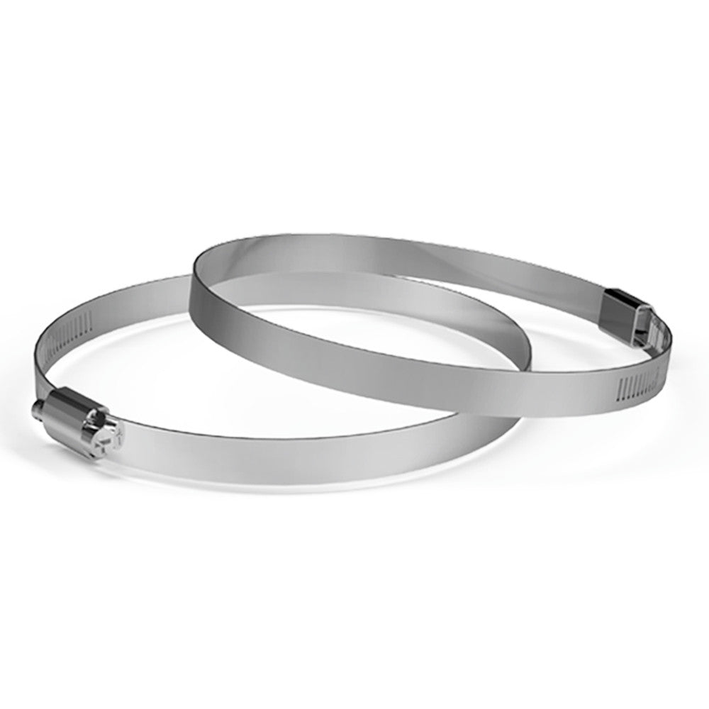 AC Infinity Edelstahl-Rohrschellen – 100 mm, 2er-Pack
