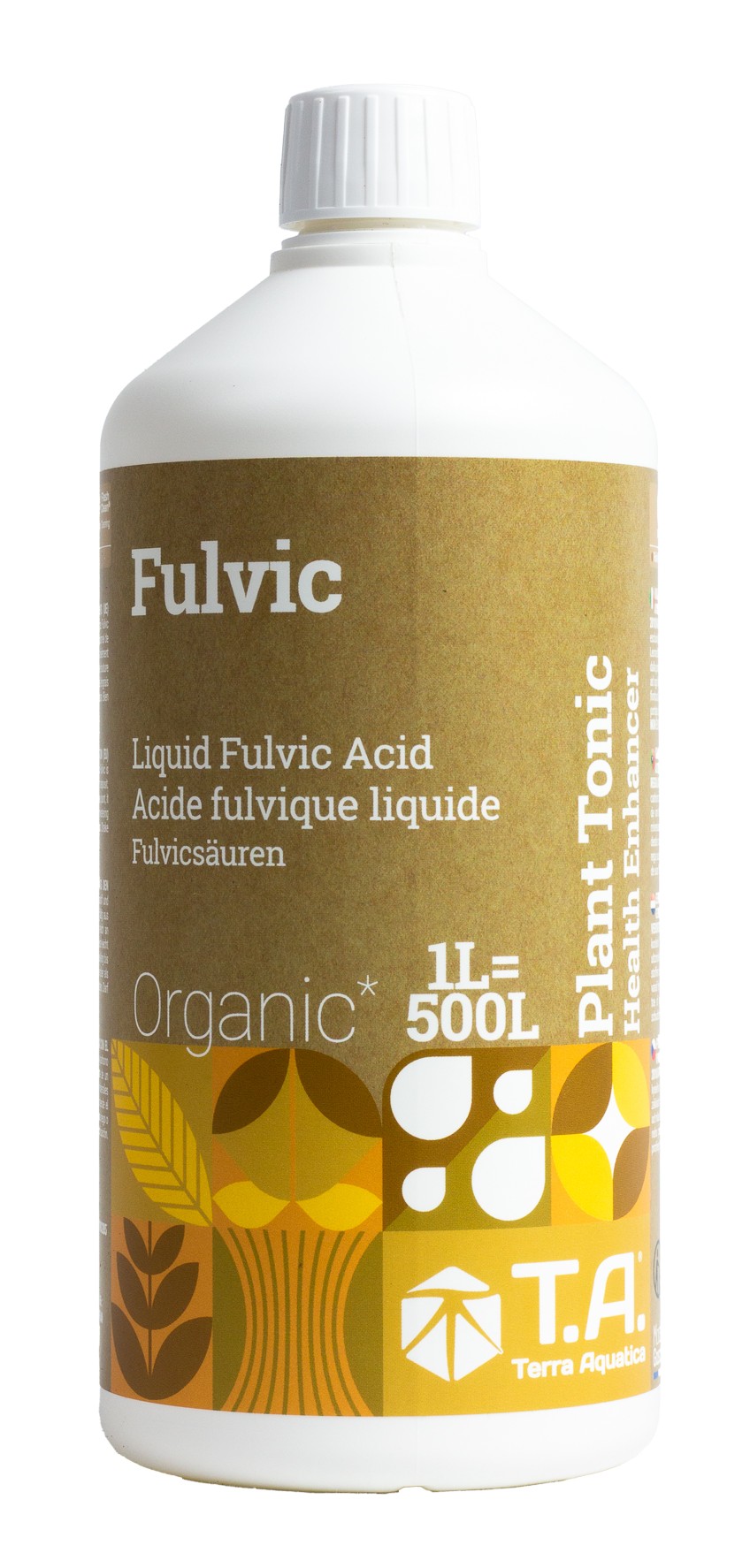Terra Aquatica Fulvic – Herstellerabbildung der Produktflasche