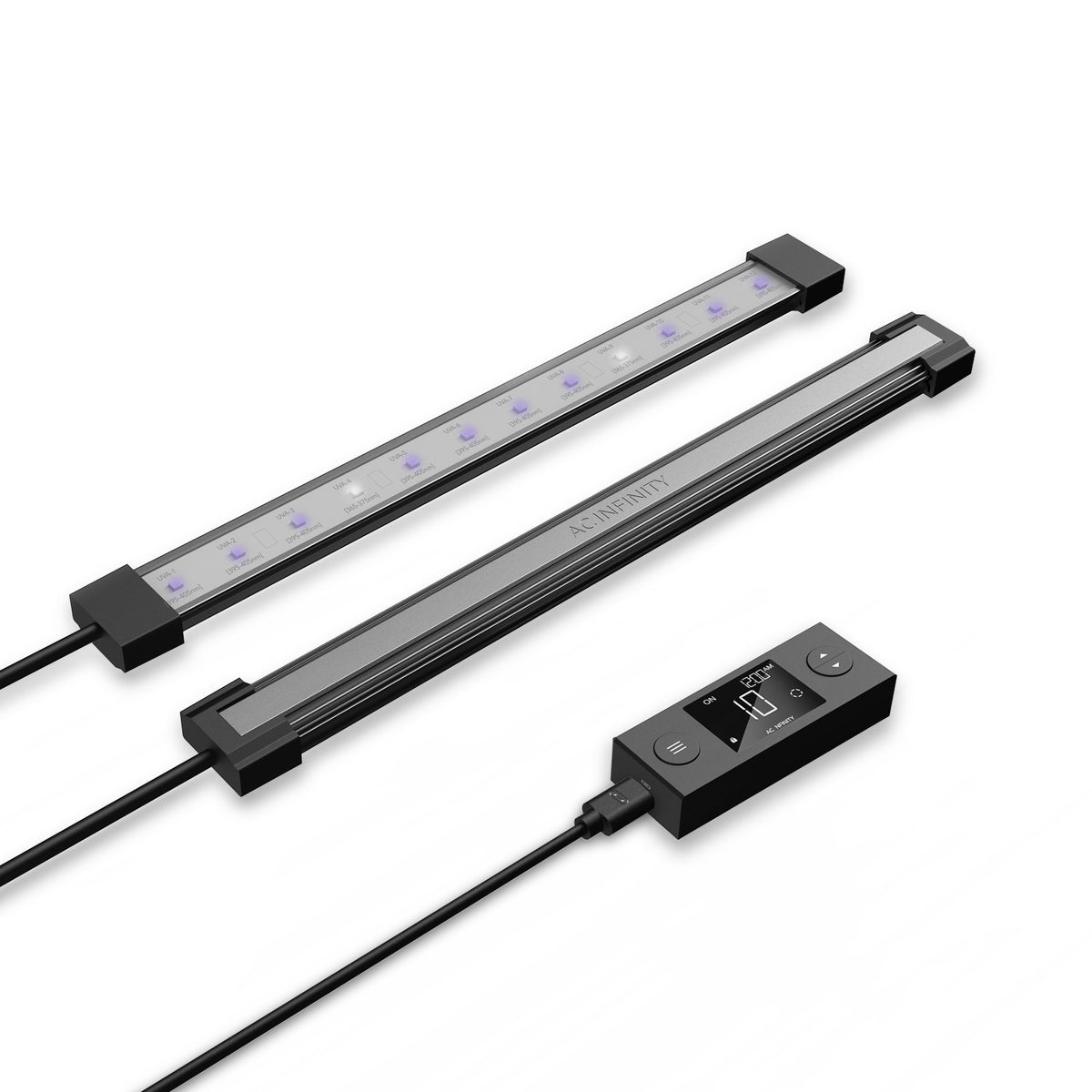 AC Infinity IONBEAM U2 – UV-LED-Leisten 28 cm, 2er-Set