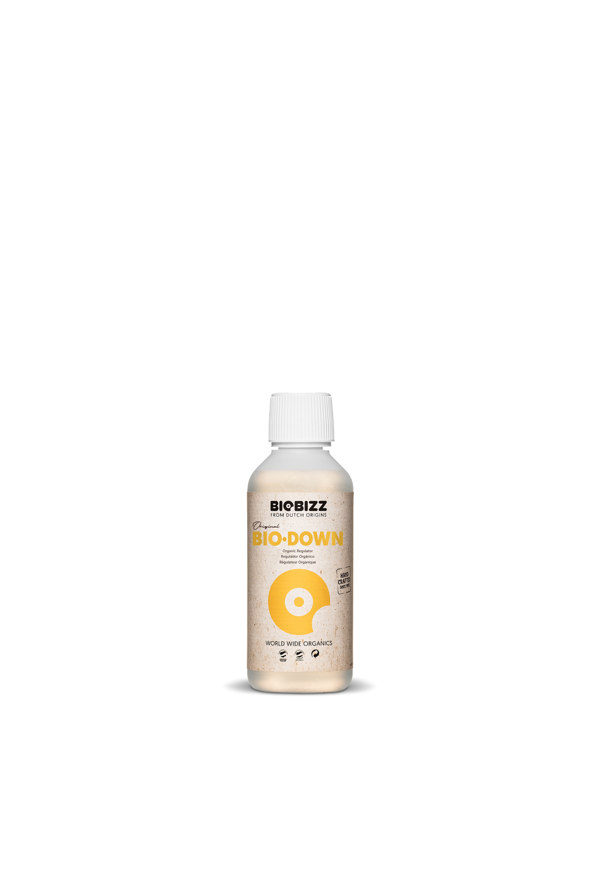 BioBizz Bio-Down pH- 250 ml Flasche