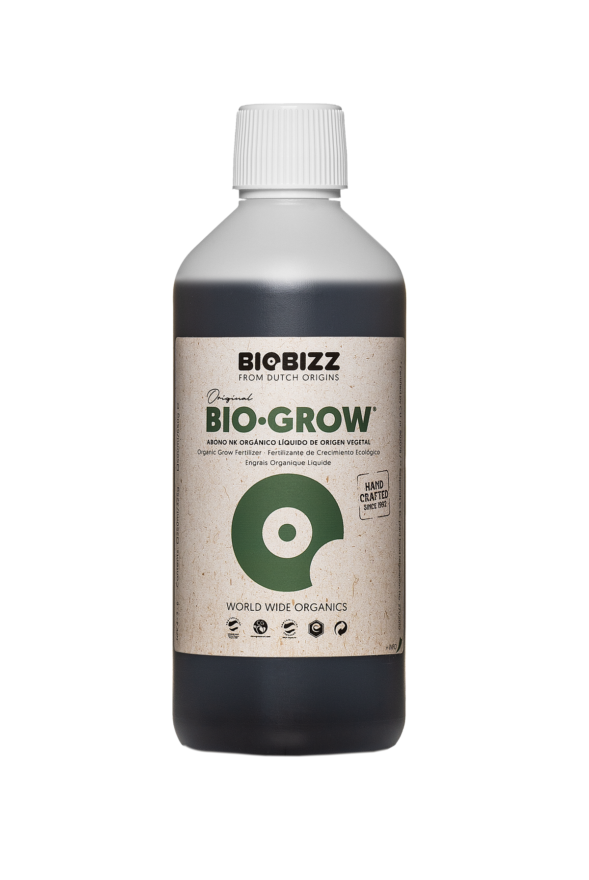 BioBizz Bio-Grow 500 ml Flasche