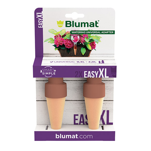 Blumat Easy XL Flaschenadapter, 2 Stück, Verpackung Vorderseite