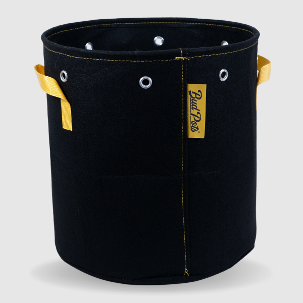 BudTrainer BudPots® Schwarz – Stofftopf 26,5 L
