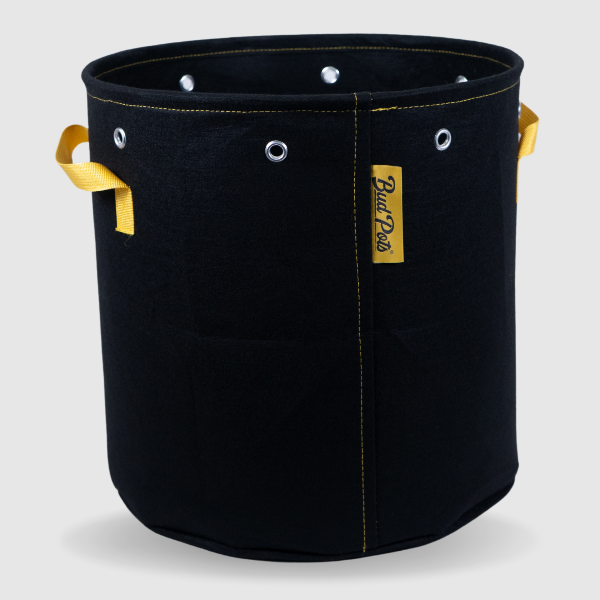 BudTrainer BudPots® Schwarz – Stofftopf 37,9 L