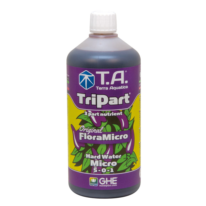 Terra Aquatica TriPart Micro hartes Wasser 1 L