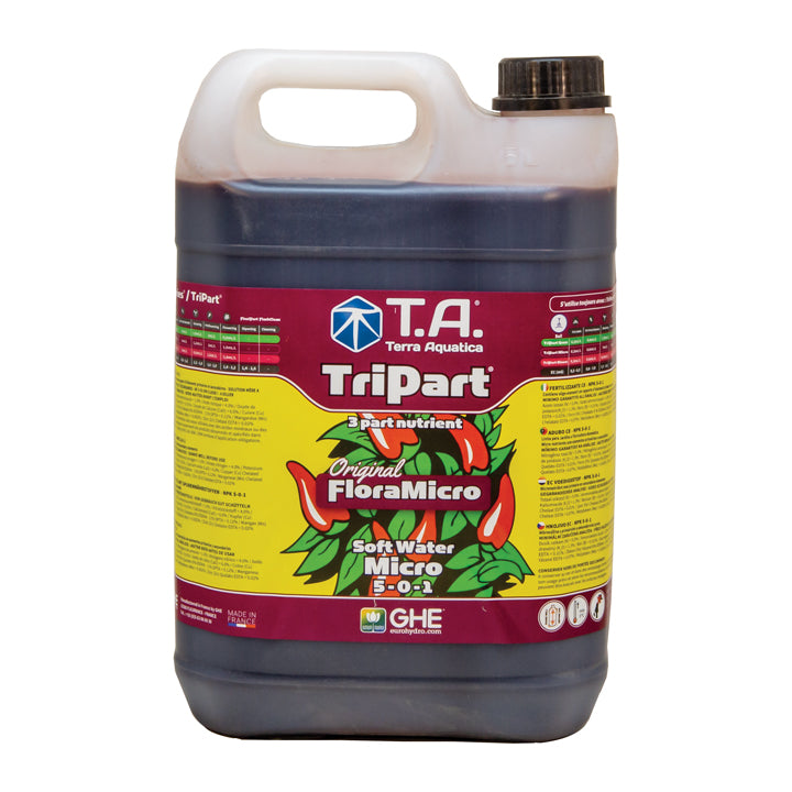 Terra Aquatica TriPart Micro weiches Wasser 5 L