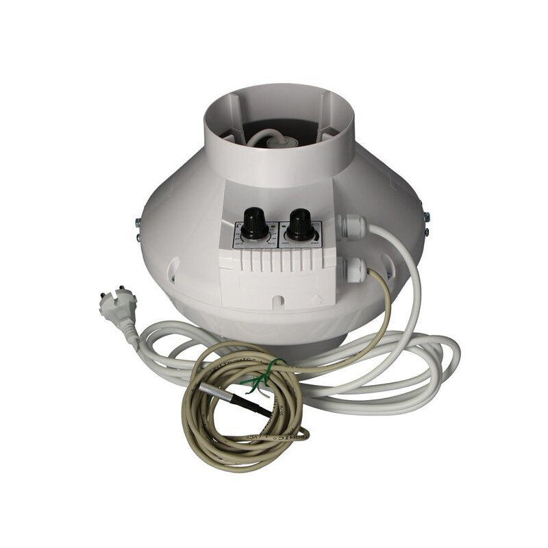 Taifun Temp/Speed Controlled Radialventilator 125mm 355m³/h