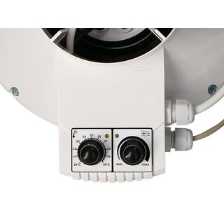 Taifun Temp/Speed Controlled Radialventilator 150/160mm 460m³/h