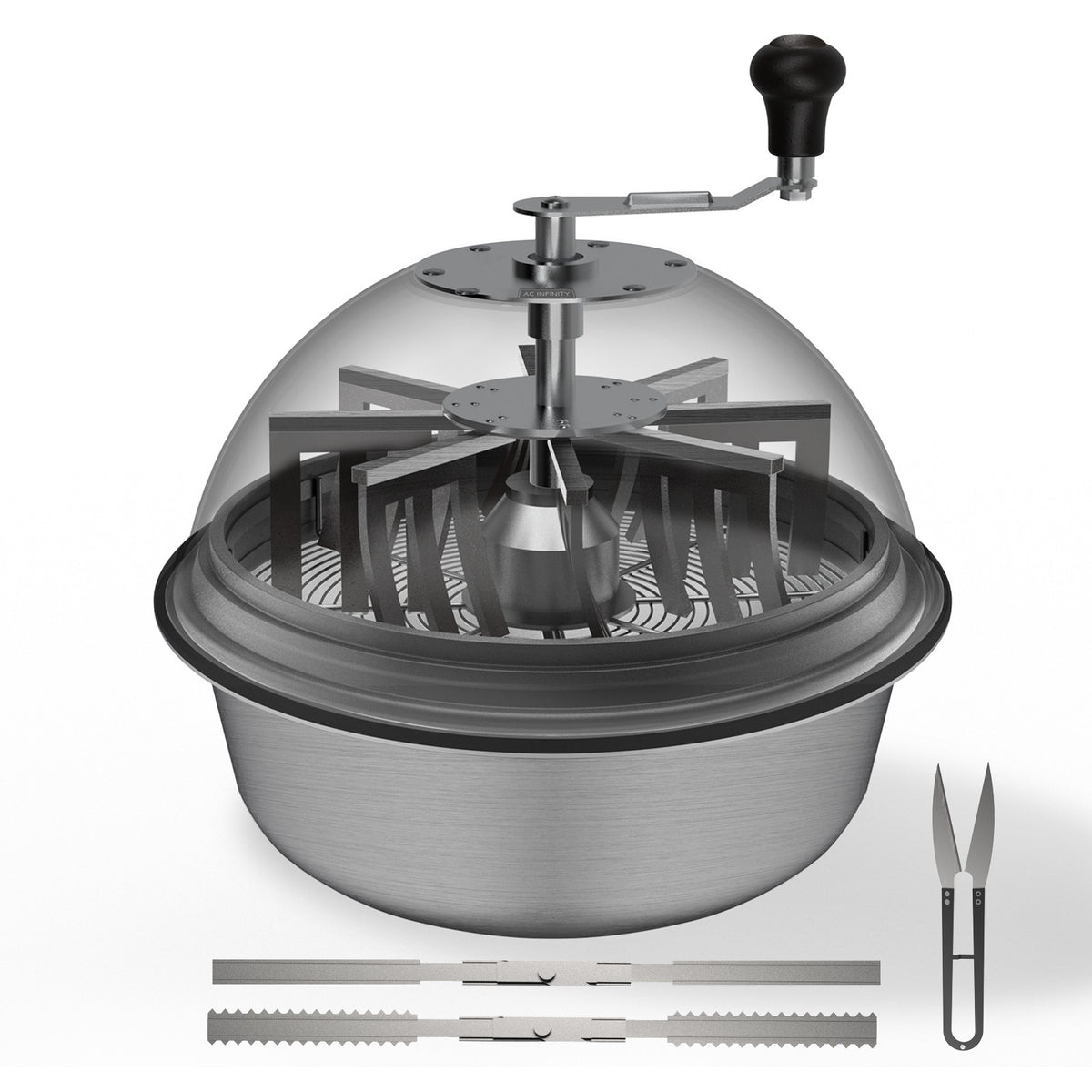 AC Infinity Bud Bowl Trimmer – manuell, 49 cm, Nass- und Trockenschnitt