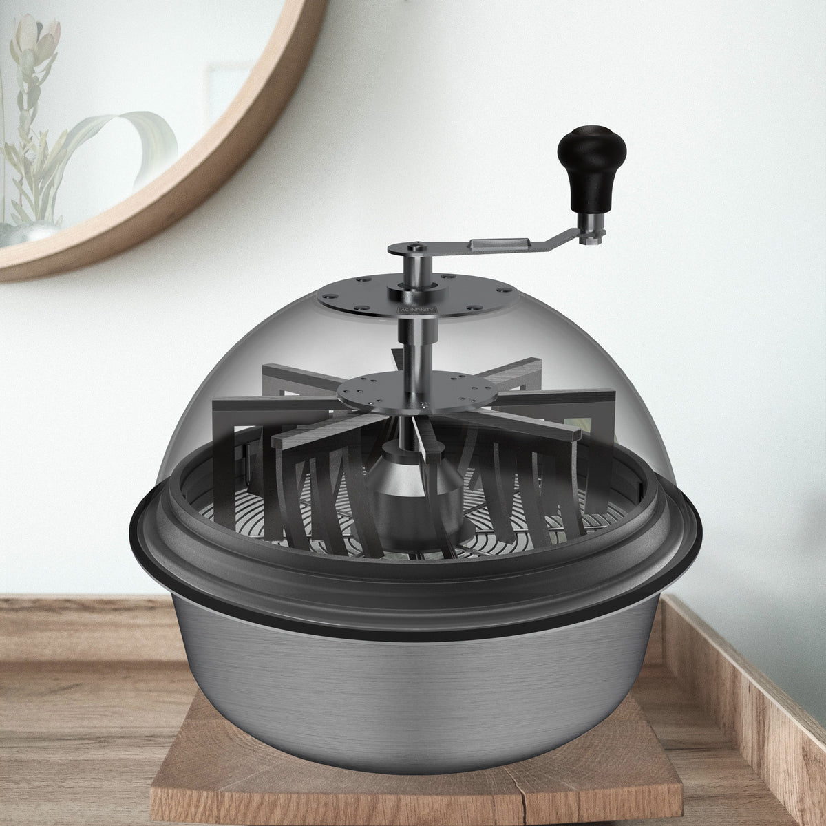 AC Infinity Bud Bowl Trimmer – Anwendungsbeispiel