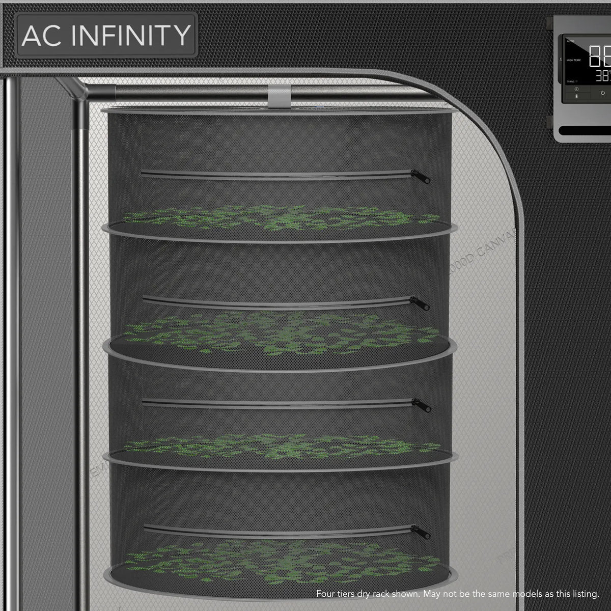 AC Infinity Trockengestell – Anwendungsbeispiel