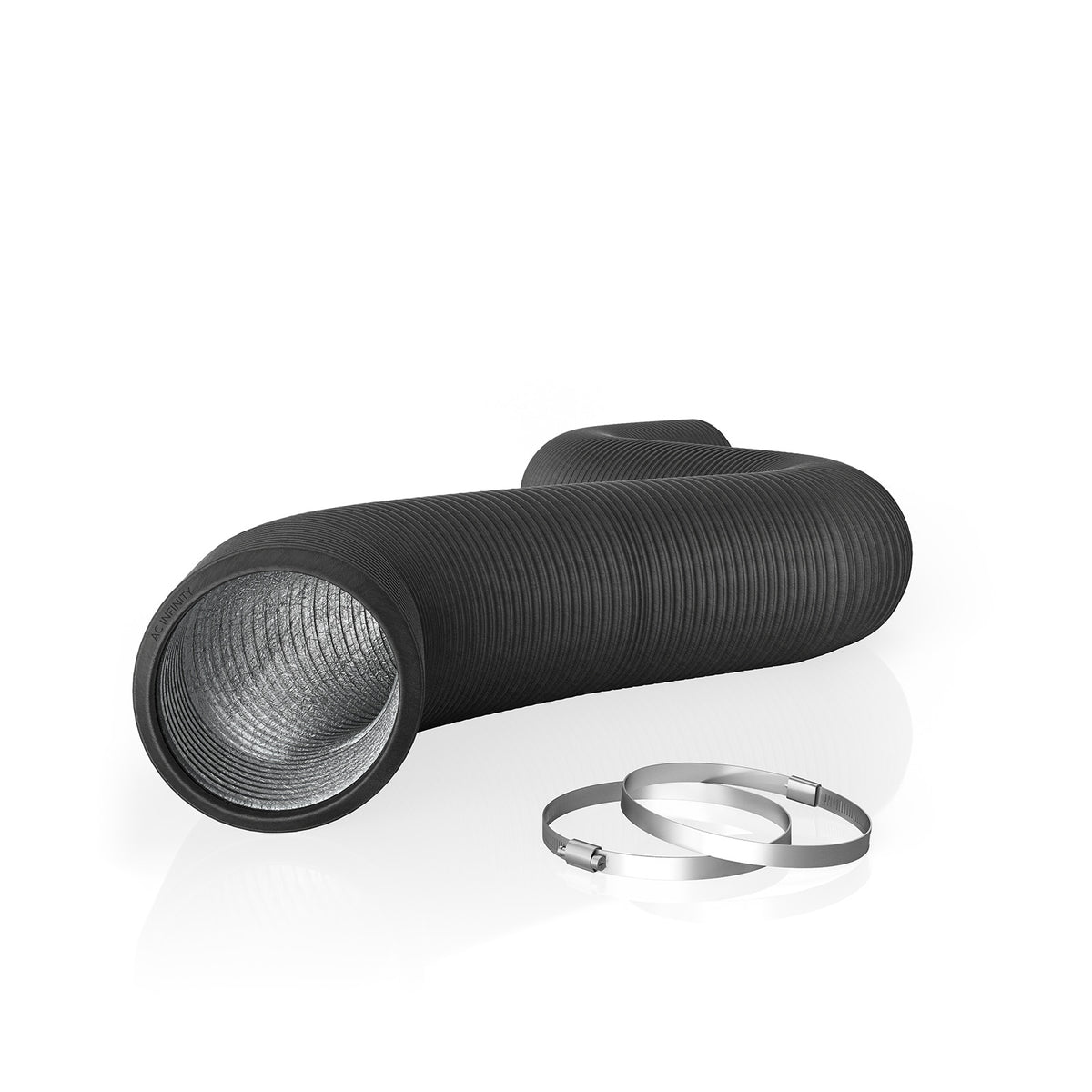 AC Infinity flexibler Luftschlauch – 100 mm × 7,62 m, vierlagig