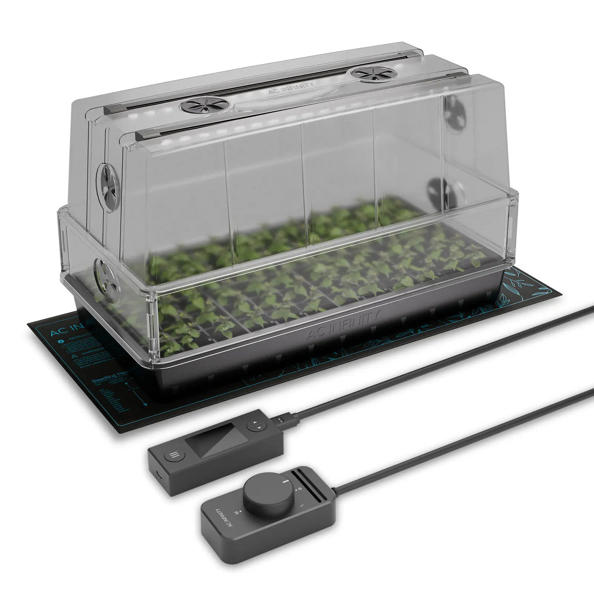 AC Infinity HMX7 Anzuchtset – LED-Leisten und Heizmatte