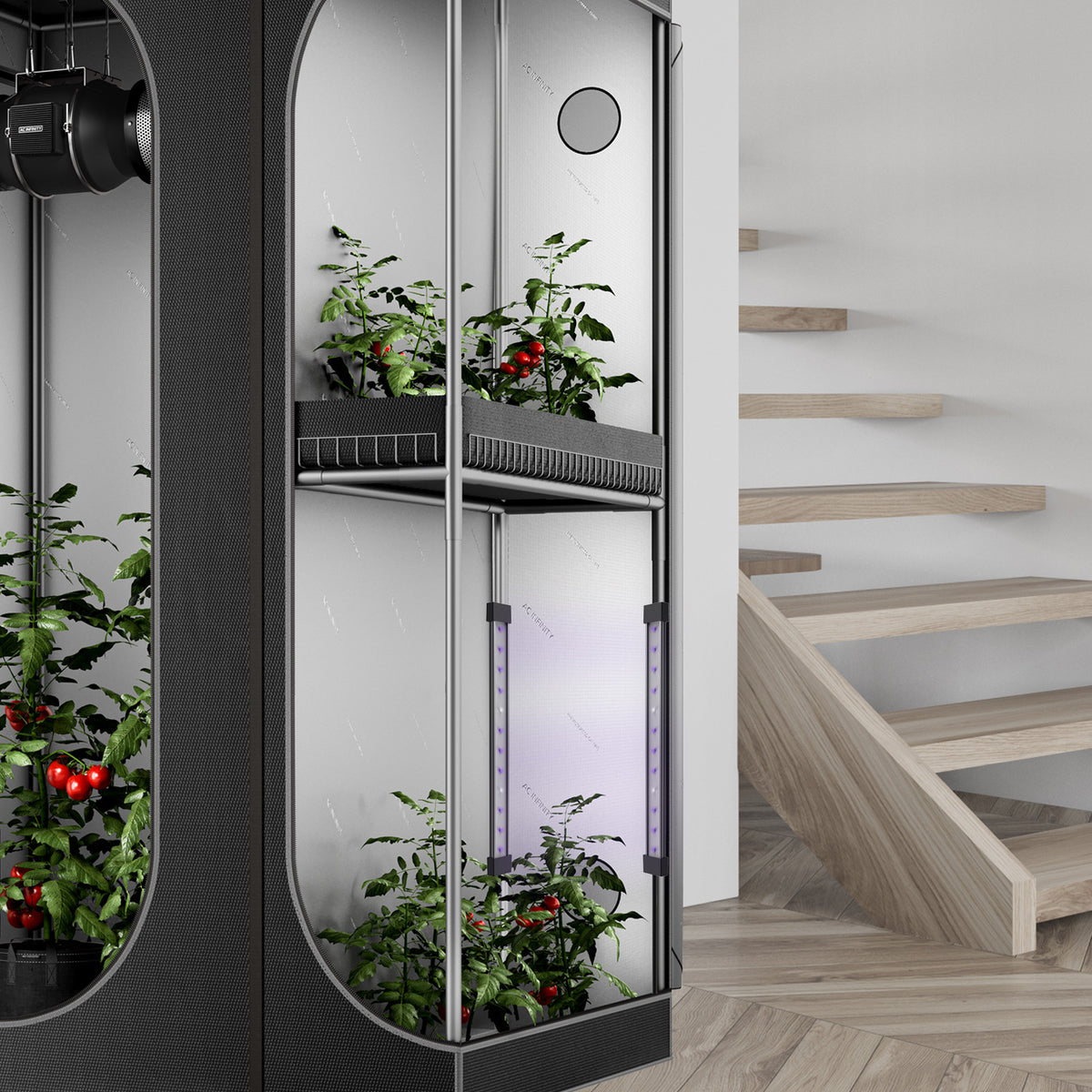 AC Infinity IONBEAM U2 – Anwendungsbeispiel