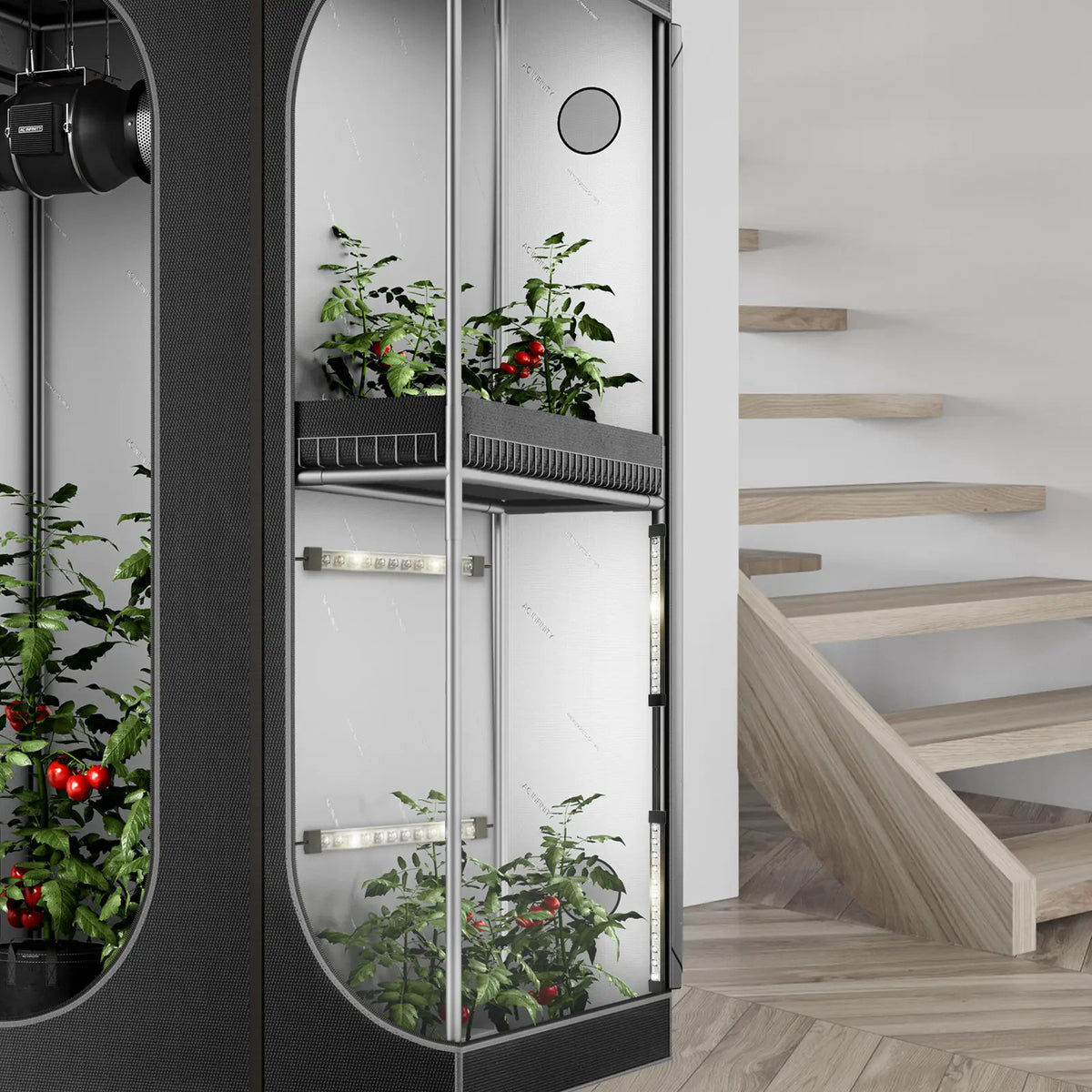 AC Infinity IONBEAM S11 – Anwendungsbeispiel