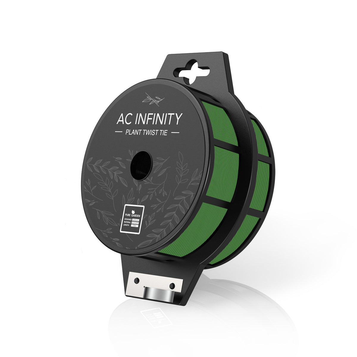 AC Infinity grüner Pflanzen-Bindedraht – 100 m mit Schneider