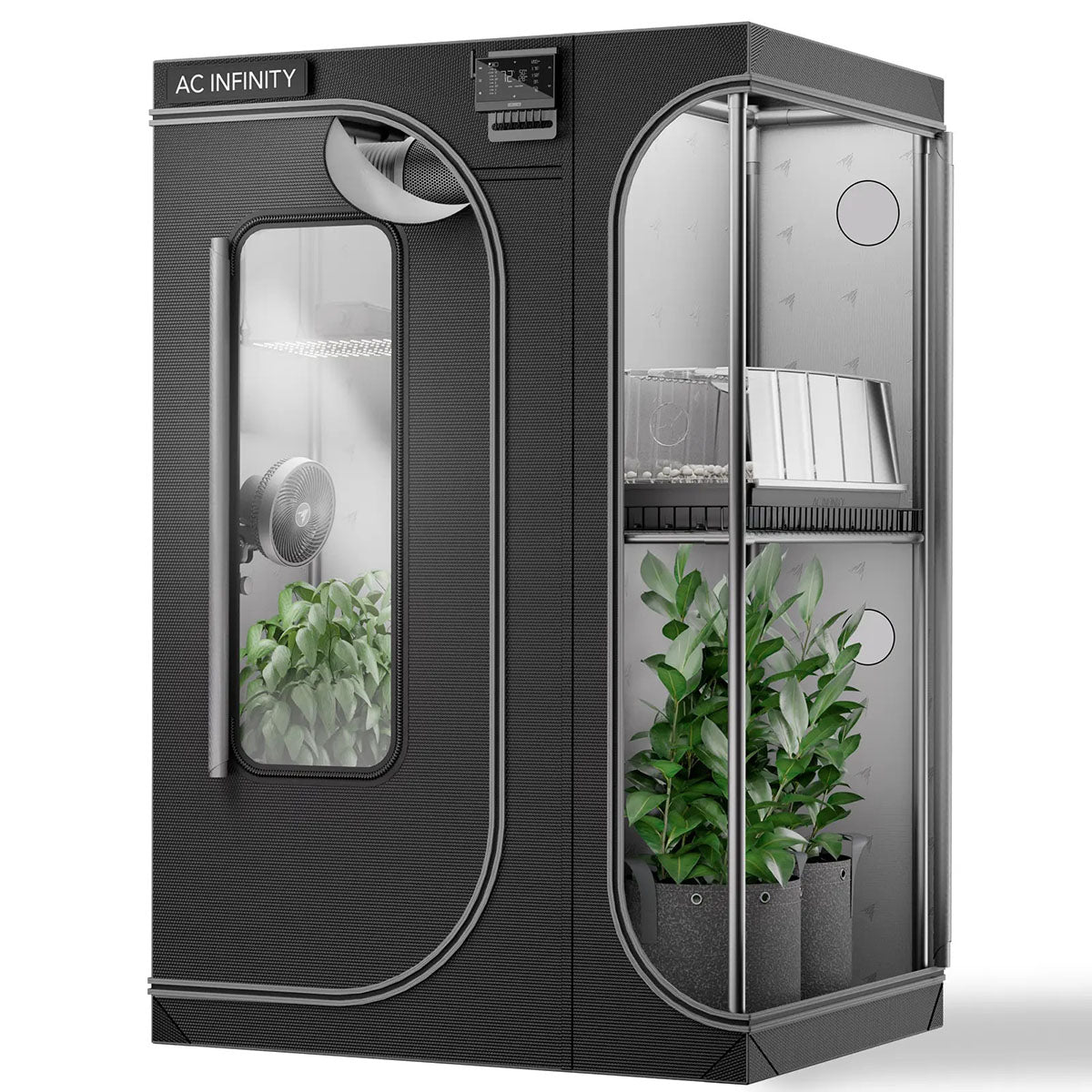 AC Infinity CLOUDLAB 743D 2-in-1 Grow-Zelt, 120 x 90 x 180 cm