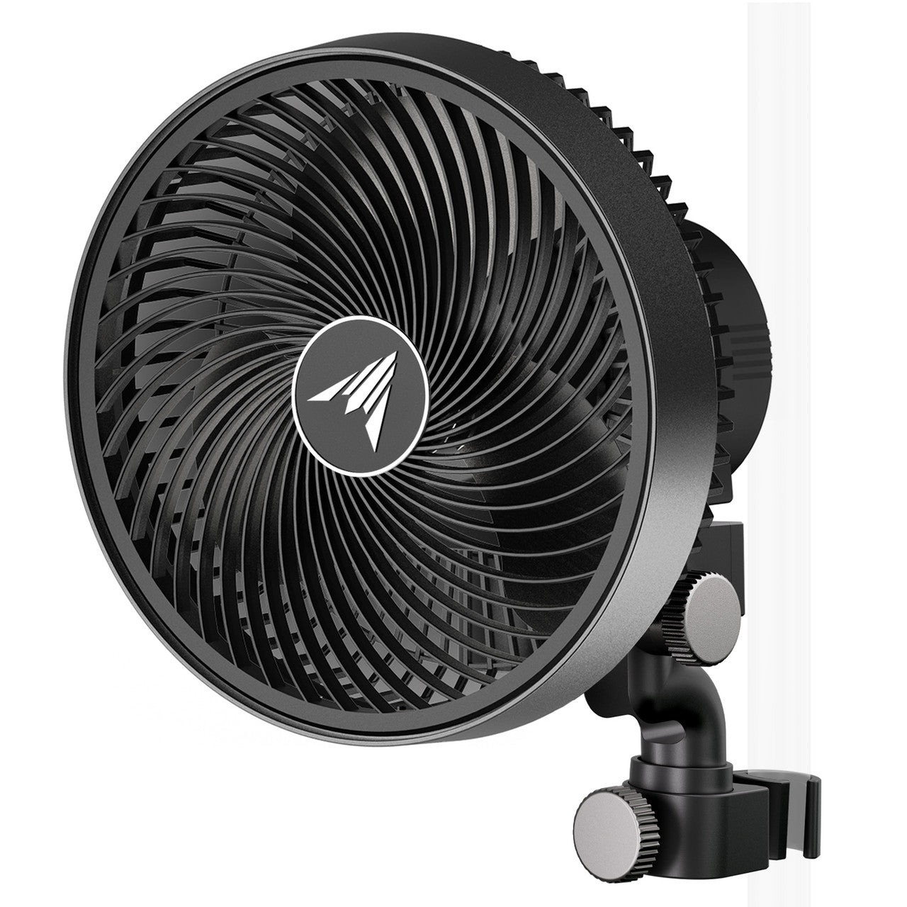 AC Infinity CLOUDRAY A9 225-mm-Clipventilator auf weißem Hintergrund