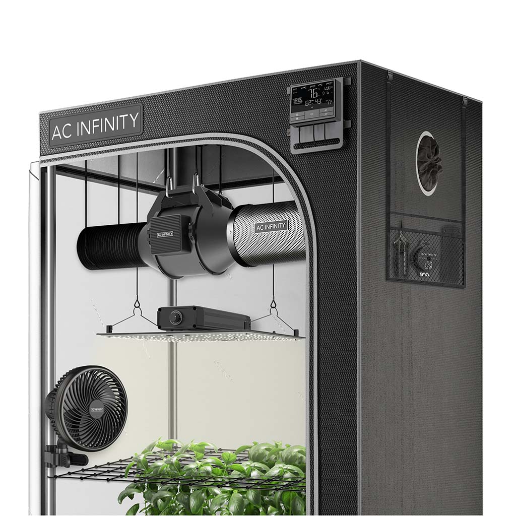 AC Infinity Advance Grow-Zelt-System B22, 60 x 60 x 180 cm, mit Controller 69 PRO