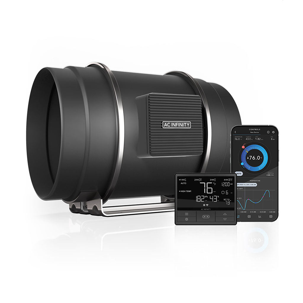 AC Infinity CLOUDLINE T8 Inline-Lueftersystem 200 mm