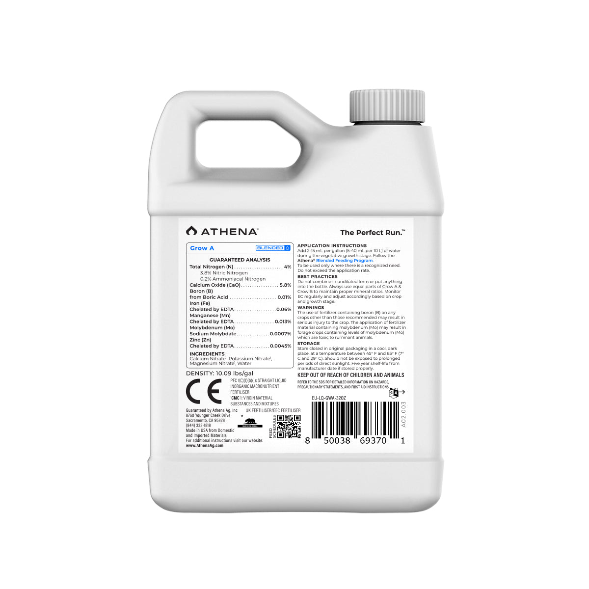 Athena Grow A – 946 ml – Detailansicht 2