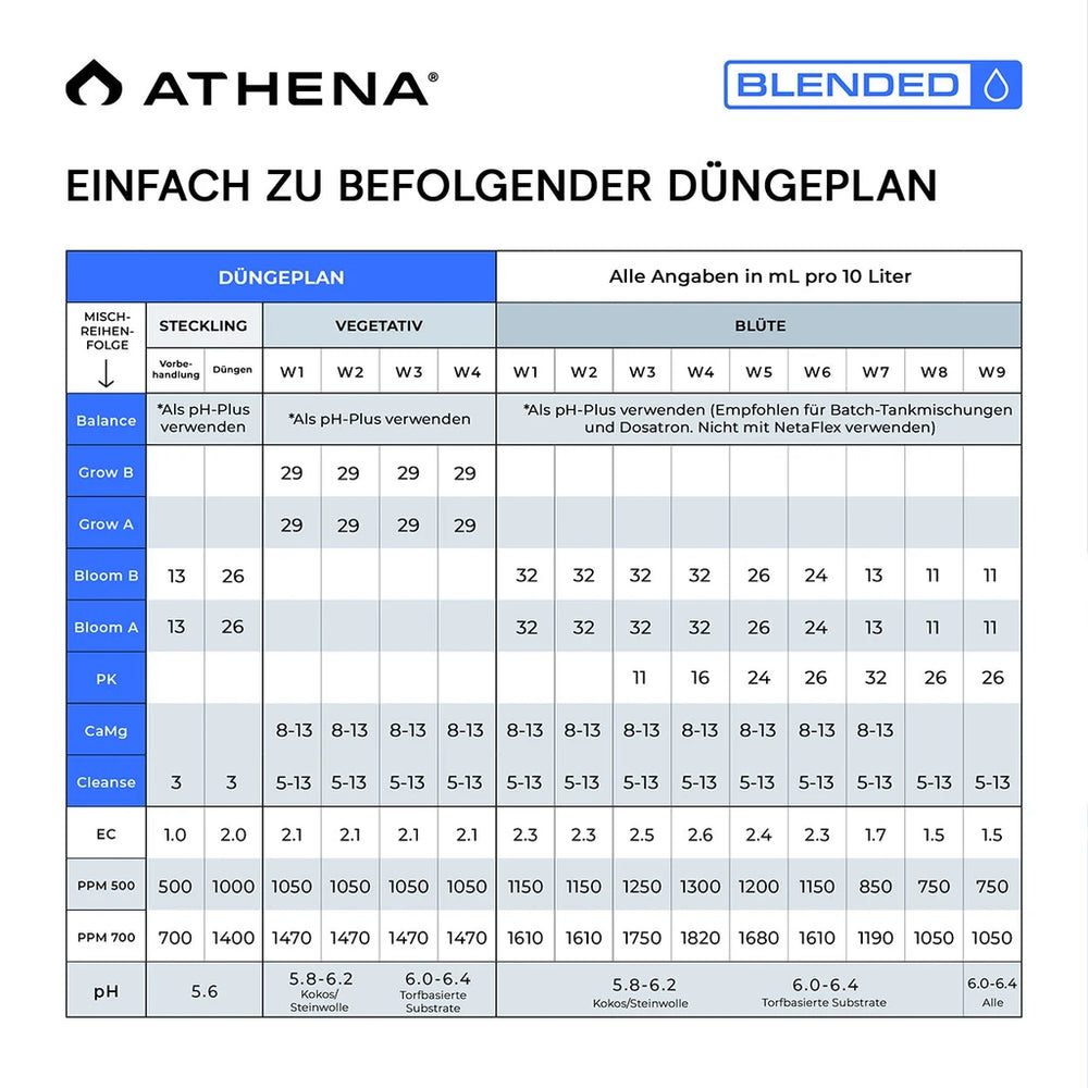 Athena Blended Starter Kit – 8 × 946 ml – Detailansicht 2