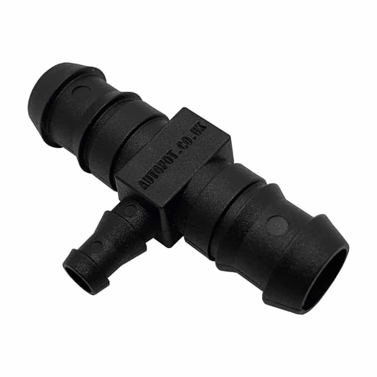 AutoPot T-Stück 16 auf 9 mm in Schwarz