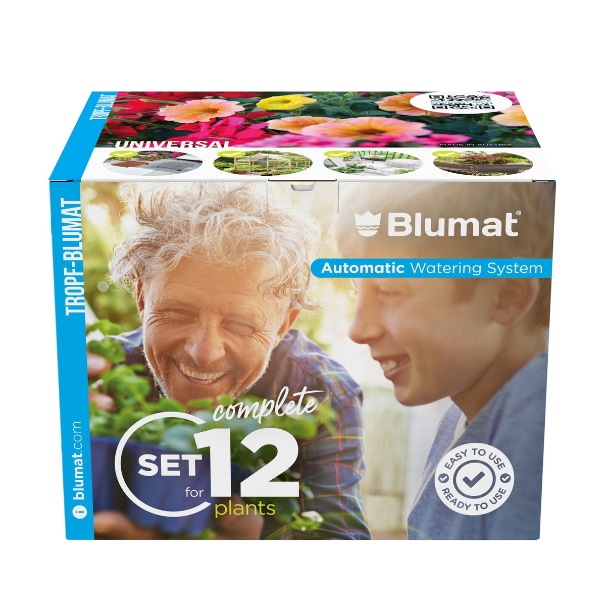 Blumat Tropf-Blumat Set12 Bewässerungsset, Verpackung Vorderseite