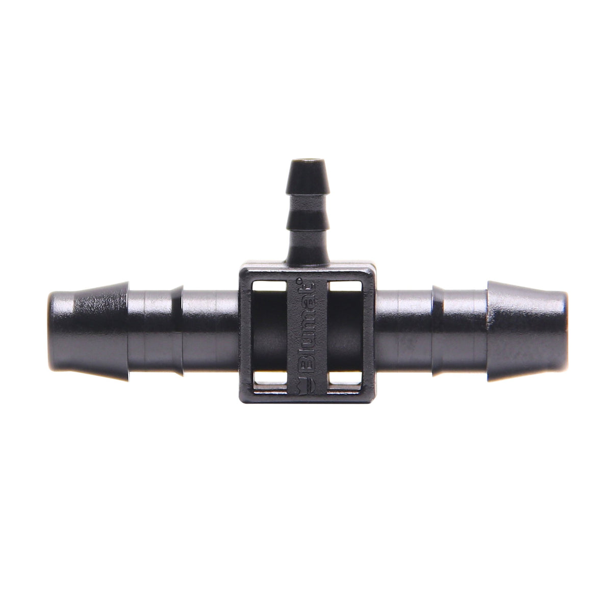 Blumat T-Stück 8-3-8 mm für Zufuhrschlauch, Seitenansicht