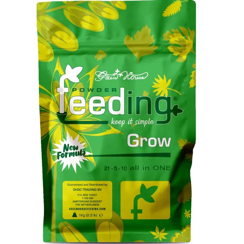 Green House Feeding Grow, mineralischer Pulverdünger für die Wachstumsphase
