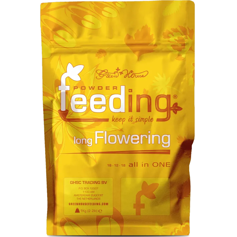 Green House Feeding Long Flowering, mineralischer Pulverdünger für lange Blütedauer
