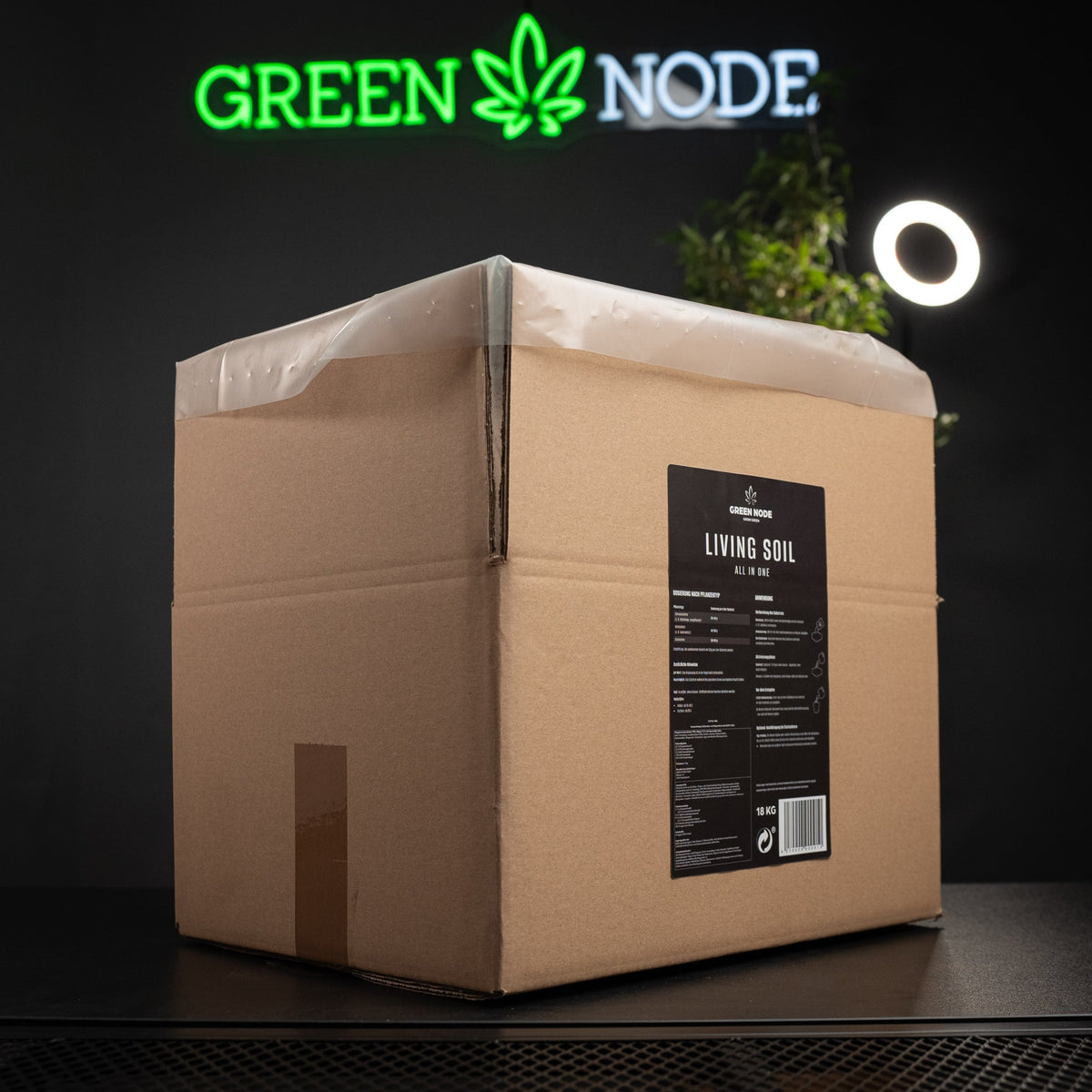 GREEN NODE Living Soil – 18 kg Originalverpackung