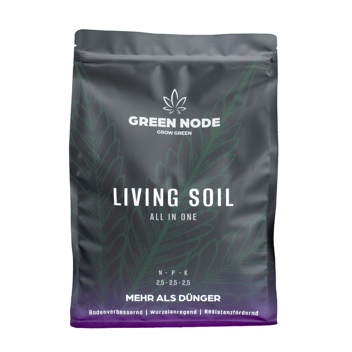 GREEN NODE Living Soil – 3 kg Originalverpackung