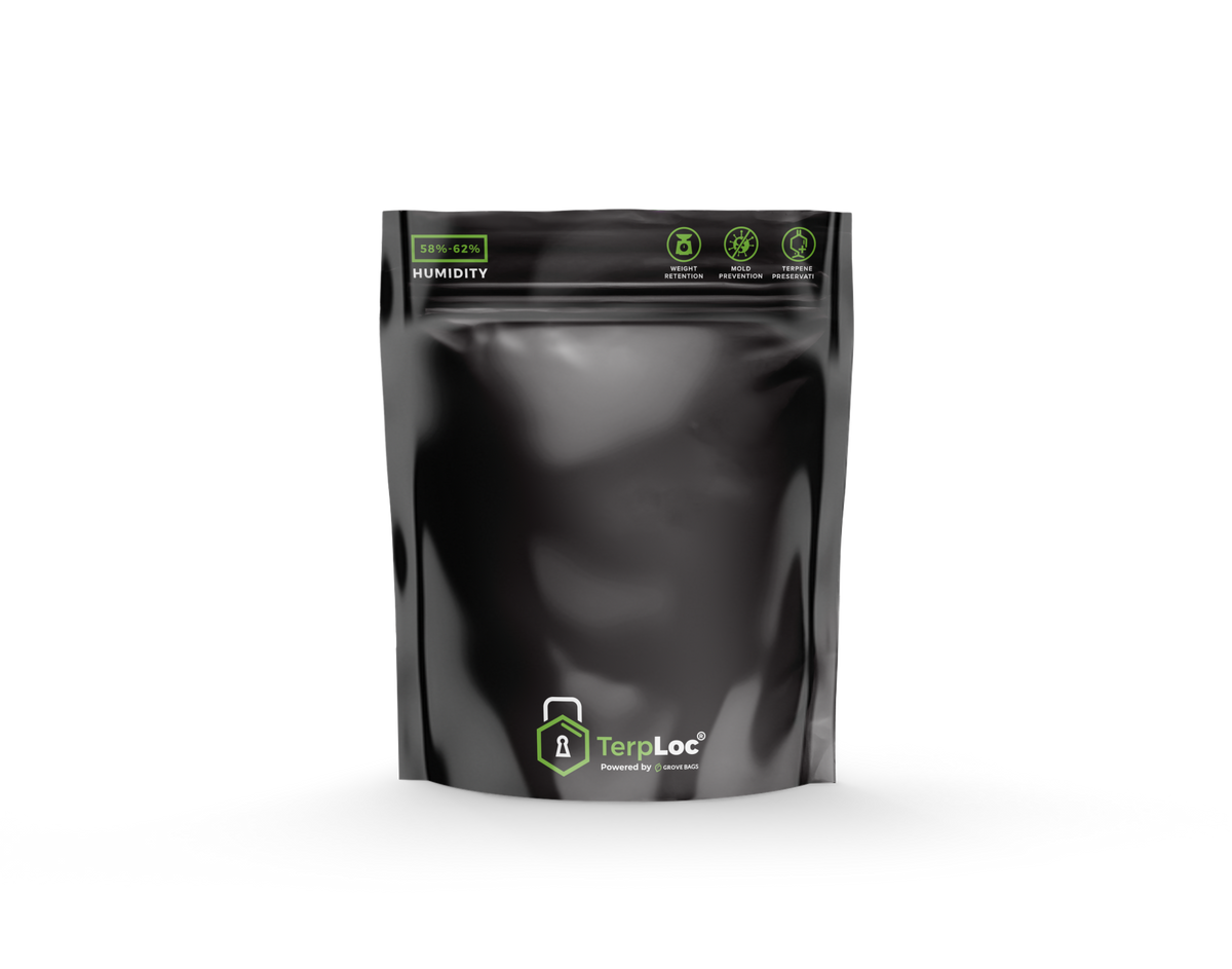 Grove Bags TerpLoc blickdicht – 3,5 g Füllkapazität – Vorderansicht