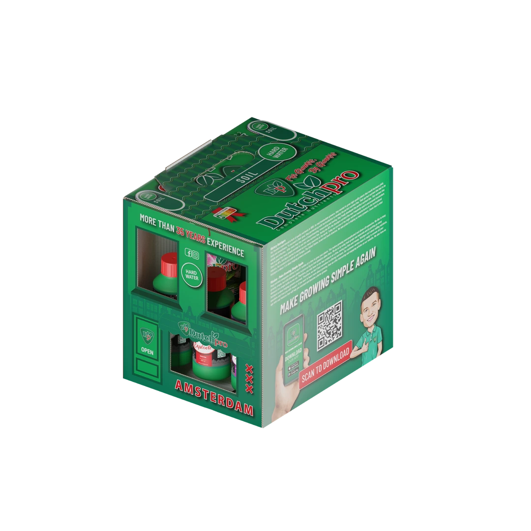 Dutchpro Original Starterpack Erde, hartes Wasser – Box geschlossen