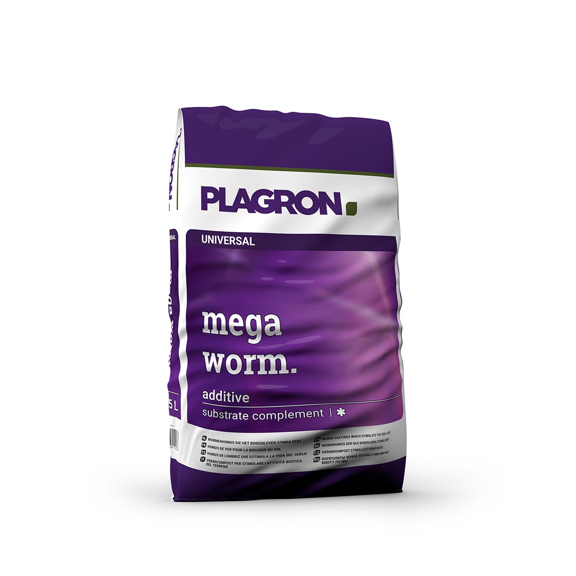 Plagron Mega Worm 25 L, Wurmhumus im Sack