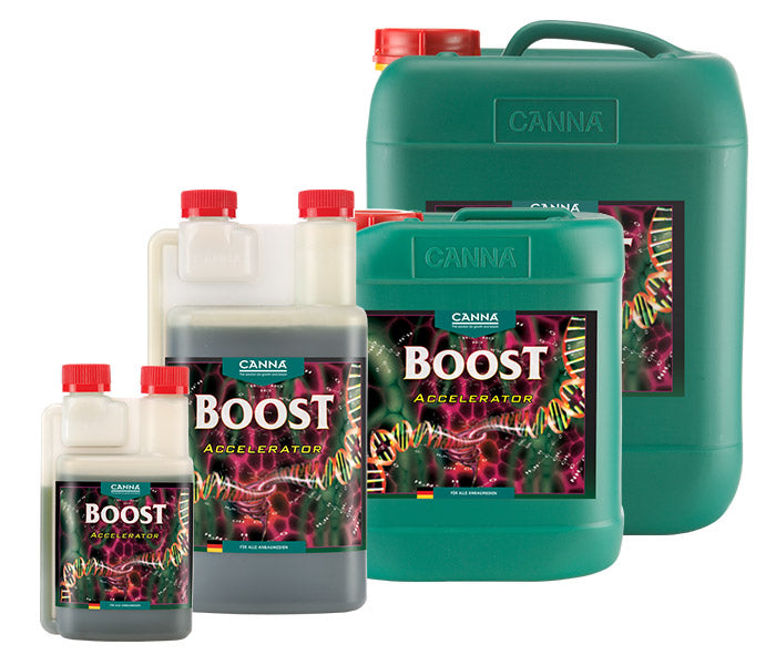 CANNABOOST Accelerator Gebindegrößen