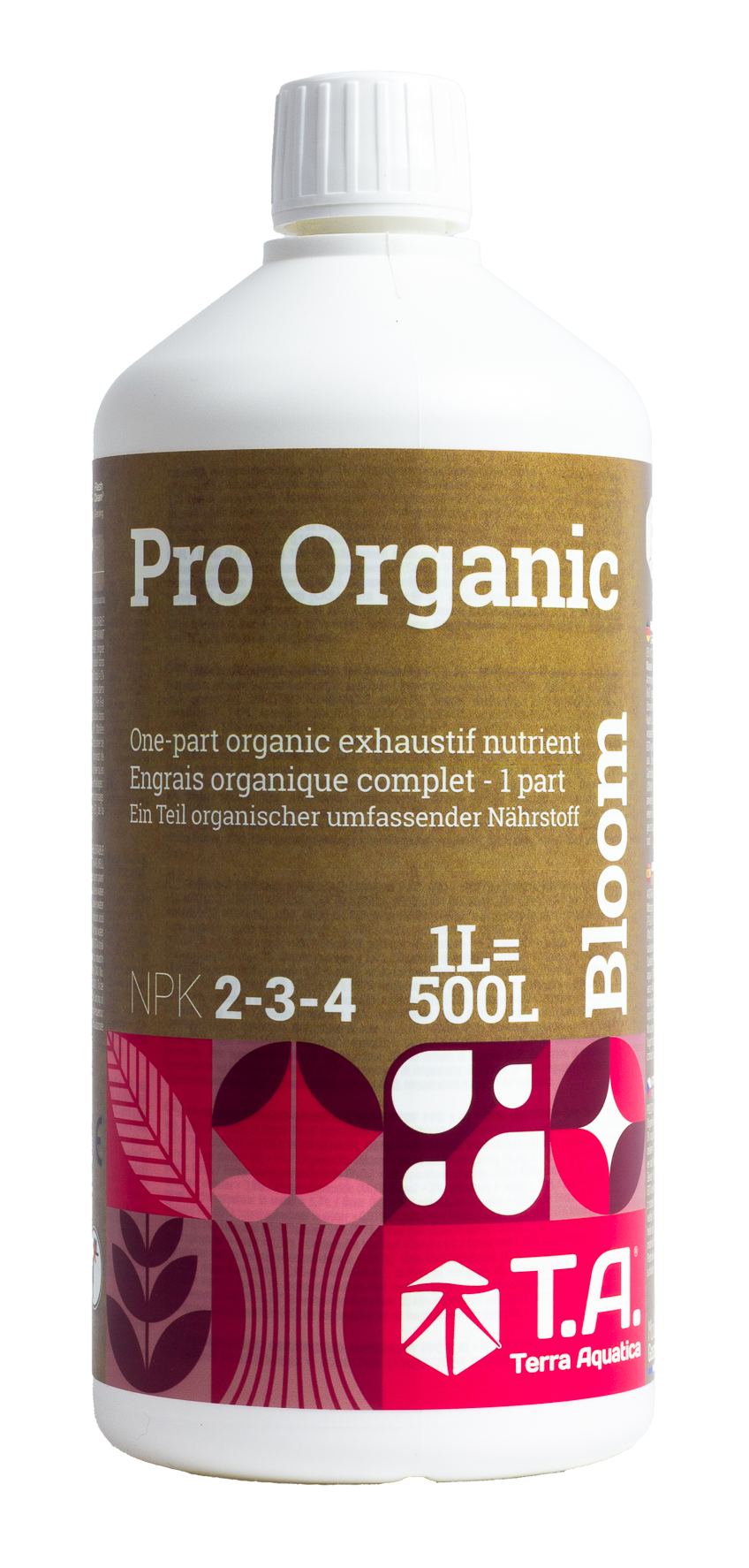 Terra Aquatica Pro Organic Bloom – organischer Blütedünger, Flasche 1 L