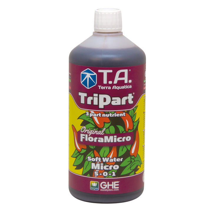 Terra Aquatica TriPart Micro weiches Wasser 1 L